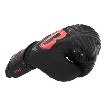Bokshandschoen - BFG ALPHA - zwart/rood