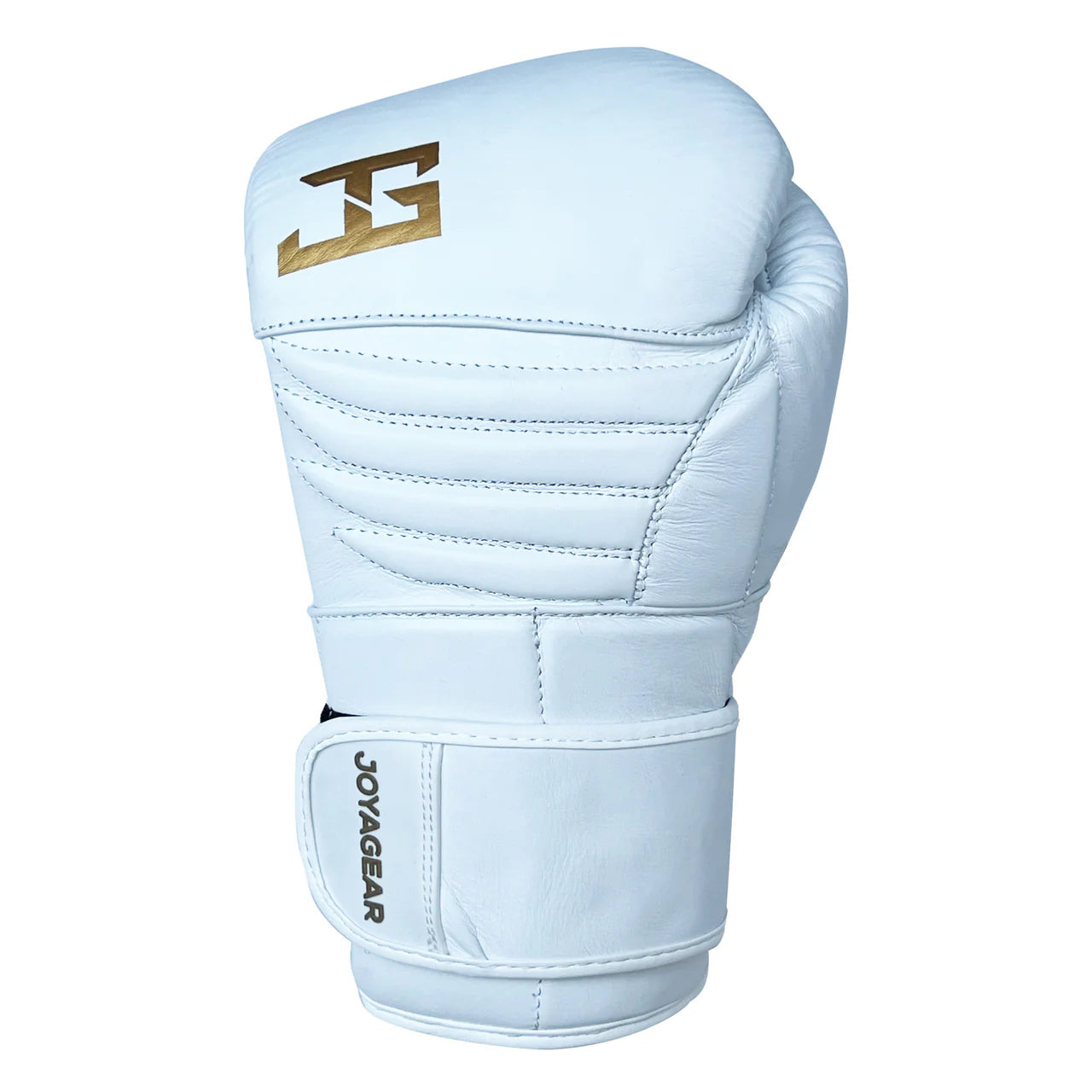Joya Falcon Kickbokshandschoen - wit/goud.