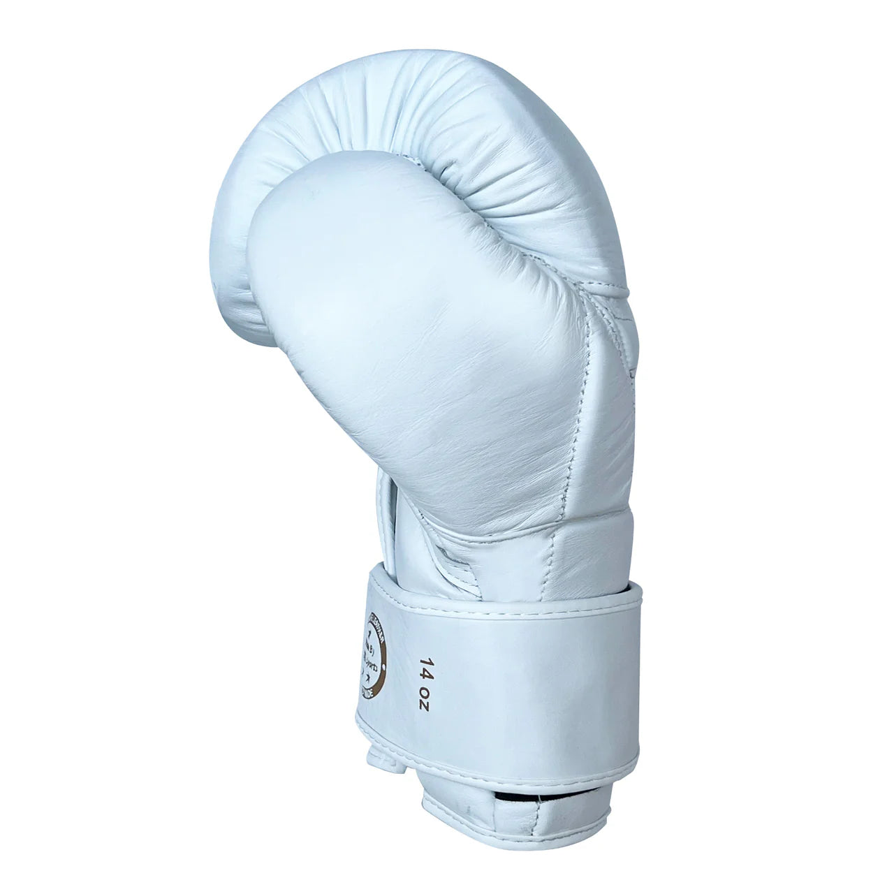 Joya Falcon Kickbokshandschoen - wit/goud.