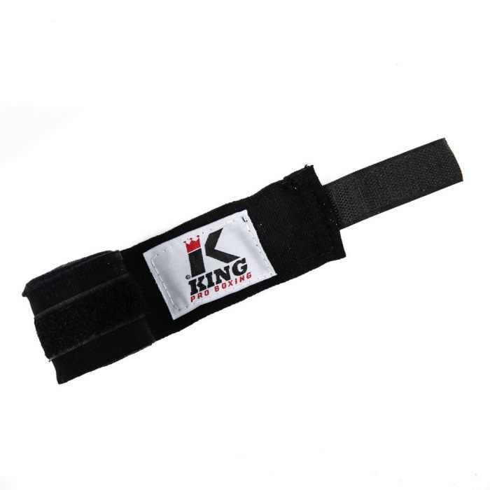 King Pro Kickboxing Bandages Zwart