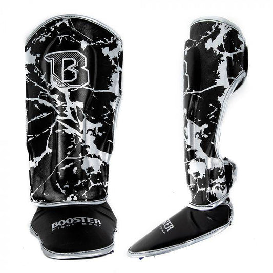 Booster Kids scheenbeschermer - marble/zilver