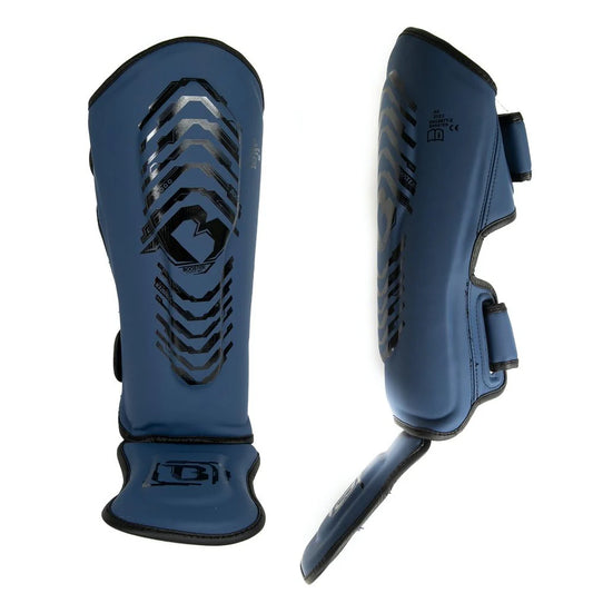 Booster scheenbeschermers kids elite - blauw
