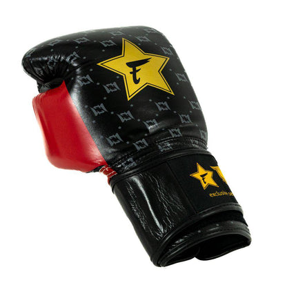 Fairtex x Booster Star bokshandschoenen - zwart/rood