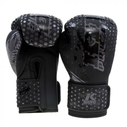 King Pro Boxing Hexagon 1 Bokshandschoenen Voor Kids Zwart/Zwart