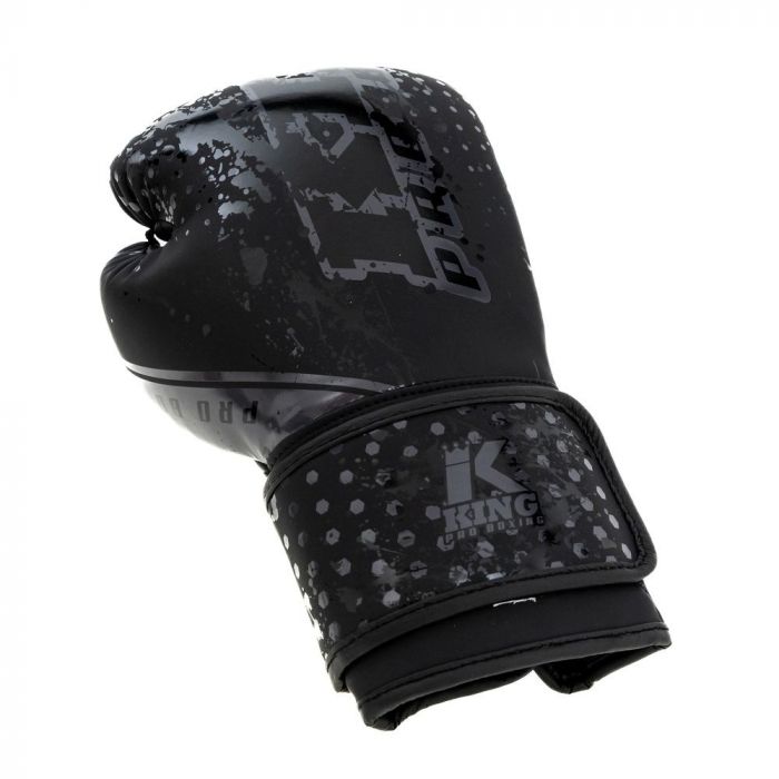 King Pro Boxing Hexagon 1 Bokshandschoenen Voor Kids Zwart/Zwart