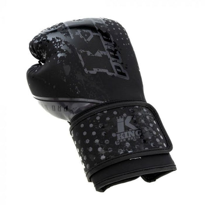 King Pro Boxing Hexagon 1 Bokshandschoenen Voor Kids Zwart/Zwart