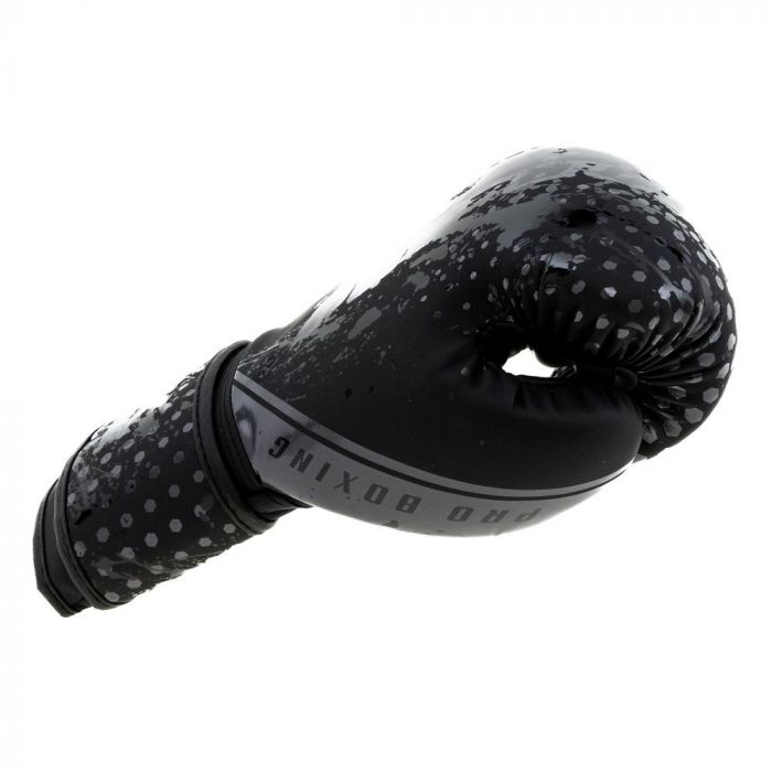King Pro Boxing Hexagon 1 Bokshandschoenen Voor Kids Zwart/Zwart