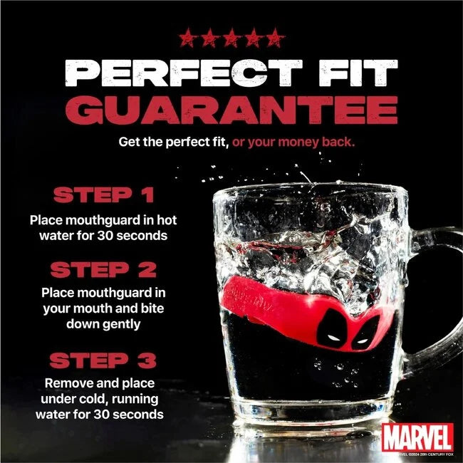 safe jaws SAFEJAWZ MARVEL™ GEBITBESCHERMING - DEADPOOL